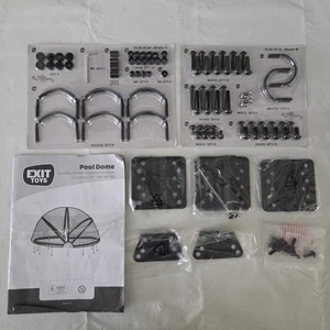 EXIT TOYS Advanced Pool Dome Verbindungsset für 14 Fuß 15 Fuß 16 Fuß Ersatzteile - Bild 1 von 10