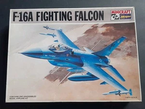 Minicraft F-16A General Dynamics Fighting Falcon 1/48 Scale Model Kit Missing... - Picture 1 of 5