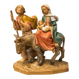 Vintage Fontanini 1986 Depose Italien Krippe 5" Figur Flucht aus Ägypten - Bild 1 von 4