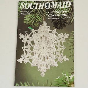 South Maid ENCHANTED CHRISTMAS 16 Ornaments to Crochet Art. J12 Book 357 (1991) - Picture 1 of 7