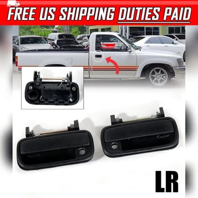 PAR DE MANIJA DE PUERTA EXTERIOR DELANTERA PARA CAMIONETA TOYOTA HILUX LN85 LN106 UTE 1989-1997 Foto 1 de 4
