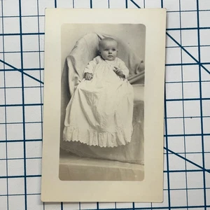 RPPC Vintage Artura Real Photo Postcard Baby Portrait Early 1900s - Picture 1 of 3