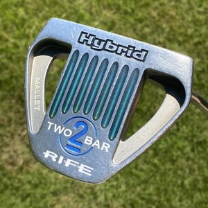 Rife 2 Two Bar Hybrid Mallet Putter Right Hand 34.5" GP Tour SNSR Grip - Picture 1 of 8
