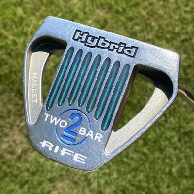 Rife 2 Two Bar Hybrid Mallet Putter Right Hand 34.5" GP Tour SNSR Grip - Image 1 of 4