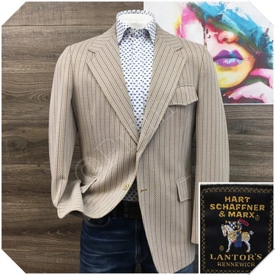 Blazer Abrigo Deportivo Informal Chaqueta Talla 42L Clásico Verde Traje EE. UU. Foto 1 de 4