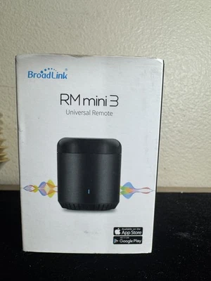 BroadLink RM Mini 3 Universal Remote Black Brand New Factory Sealed - Image 1 of 4