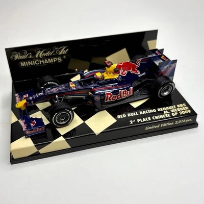 MINICHAMPS 1/43 Red Bull Racing Renault RB5 Mark Webber 2009 GP di Cina - Immagine 1 di 4