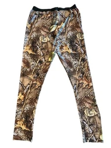 WFS Burly Camo Tan base layer pants Mens Sz 2XL Thermal camping hunting outdoors - Picture 1 of 7