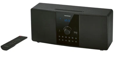 SILVERCREST® SILVERCREST Bluetooth-Kompakt-Stereoanlage USB CD Inkl. Antenne und AUX-Kabel