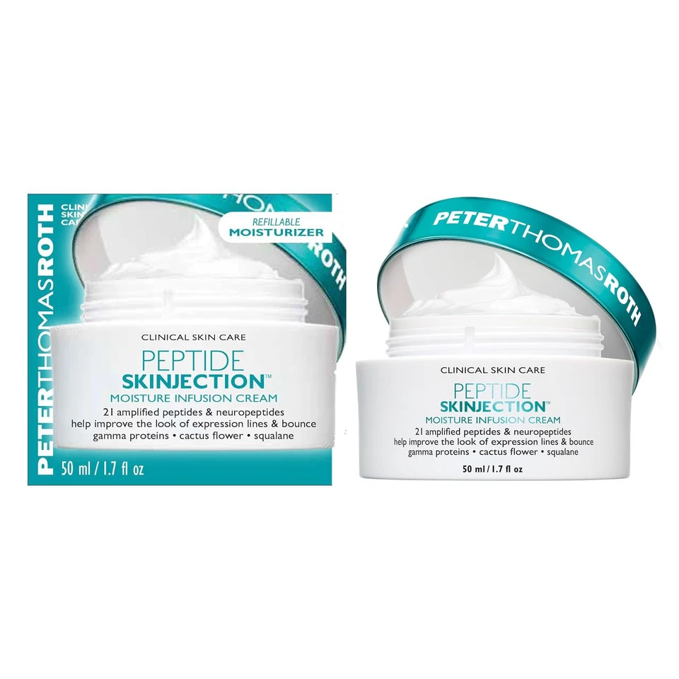 Crema para infusión hidratante Peter Thomas Roth Peptide Skinjection 1,7 oz. Foto 1 de 1