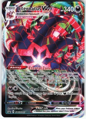 Eternatus VMAX - SWSH045 Pokemon SWSH: Sword & Shield Promo Cards Holo Promo NM - Image 1 of 2