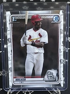 Jordan Walker 2020 Bowman Draft Chrome RC #BD-57 1st Bowman RC Cardinals QTY - Picture 1 of 2