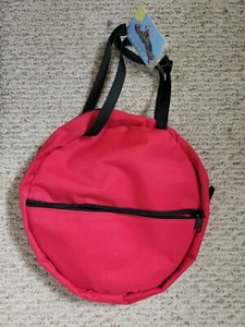 Kids Nylon Rope Bag Youth little looper NEW red with web handles team roping - Picture 1 of 3