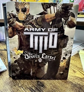 TOTALMENTE NUEVO Army of Two The Devil's Cartel Steelbook Estuche doble ¡SIN JUEGO!¡!!¡! - Imagen 1 de 5