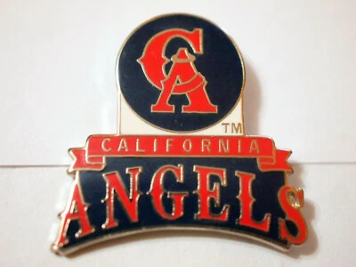 California Angels Pin Rare Vintage  Peter David  Pin Dated 1983 - Image 1 of 3