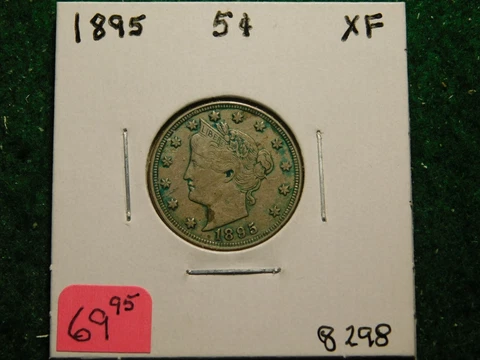 1895     Liberty Nickel Cover