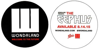 JANELLE MONAE Presents The Eephus Ltd Ed RARE Logo Sticker +BONUS Pop Stickers! - Image 1 of 3