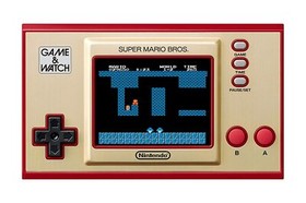 Nintendo Game and Watch Super Mario Bros Electronic Handheld In Hand Free Ship