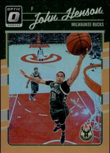 2016-17 Donruss Optic Orange #9 John Henson /199 