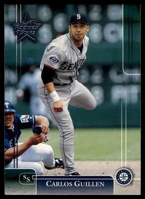2002 lef Rookies and Star Carlos Guillen #87 Seattle Mariners Baseball Card - Image 1 of 2