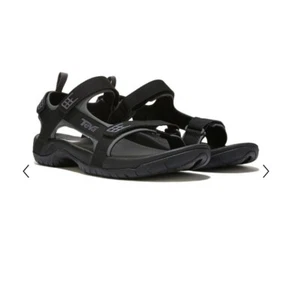 Teva Minam Men's Size 13 Black 4289 Sport Trail Hiking Sandals Adjustable Strap  - Picture 1 of 11