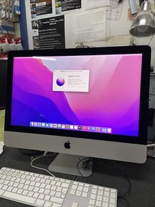 APPLE IMAC 21.5" Late 2015 4K Quad CORE i5 3.1 GHZ HDD 1 GB RAM 8 GB IOS - Foto 1 di 4