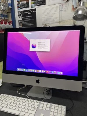 APPLE IMAC 21.5" Late 2015 4K Quad CORE i5 3.1 GHZ HDD 1 GB RAM 8 GB IOS - Immagine 1 di 4