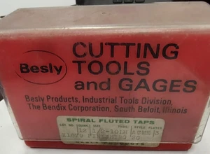 BESLY CUTTING TOOLS & GAGES TAPS  12  Pc. Set VTG 1/2-10LH ACME X1679 - Picture 1 of 19