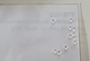 Märklin E761600 Linse für Dampflok-Laternen (10 Stück), Spur H0, NEU OVP, 761600 - Picture 1 of 1