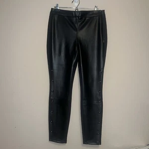 White House|Black Market Kunstleder Leggings vorne Größe 8 neu ohne Etikett (158) - Bild 1 von 6