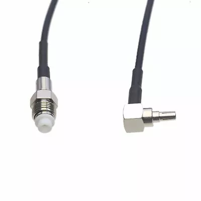 RF Cable FME Female to CRC9 male elbow RG316 6"~10FT for 3G/4G huawei ZTE modem - Image 1 of 4
