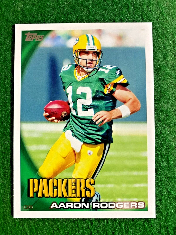 2010 Topps #150 Aaron Rodgers New York Jets Packers NFL - Image 1 of 2