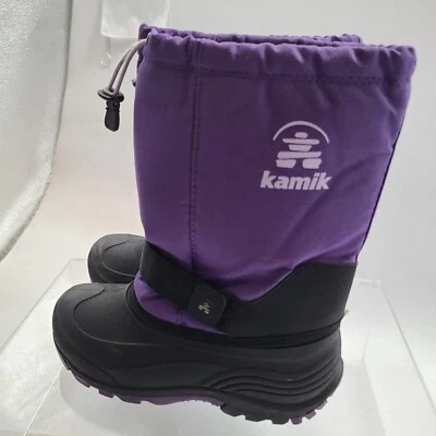 Kamik Rocket Boots Cold Weather Childrens Unisex Boots Purple Size 5 Youth - Image 1 of 4