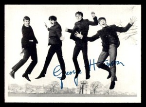 1964 OPC O-Pee-Chee Beatles B&W #14 George Harrison EX/MT