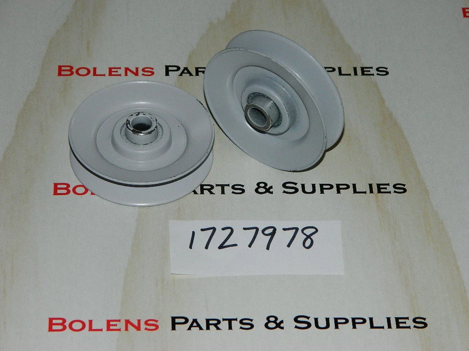 Poleas locas Bolens (juego de 2) 1727978 se adapta a eliminadores de accionamiento de toma de fuerza y serie QT Foto 1 de 1