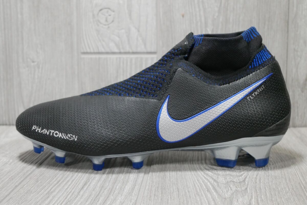 Nike Phantom Vision Elite DF FG Black Blue for Sale Nike Phantom Vision Elite DF FG Black Blue for Sale