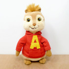 Ty Alvin And The Chipmunks Beanie Babies Plush Soft Toy Retired 6" 2012