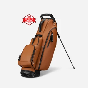 VESSEL Player V Stand Golf Bag NEW 6 Way Heritage Brown - Picture 1 of 5