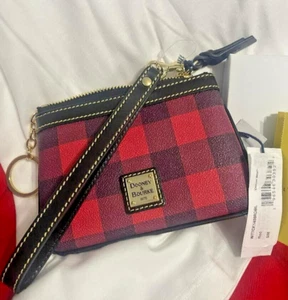 Dooney & Bourke WTTCK1408 TUCKER MEDIUM ARMBAND ~ ROT & SCHWARZ ~ NEU MIT ETIKETT ~ UVP $ 88 - Bild 1 von 4
