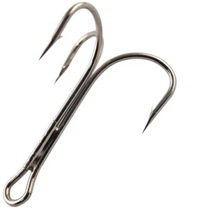 10pcs Treble Fishing Hook Big Size Hook Sharp Carbon Steel Treble Fishhook 3551 - Picture 1 of 7