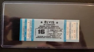 ELVIS PRESLEY - DE COLECCIÓN 16 DE SEPTIEMBRE DE 1977 TIERRA ALTA, IND. BOLETO DE CONCIERTO COMPLETO - Imagen 1 de 2