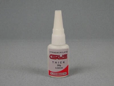 Logic RC Thick CA, Super Glue, Cyanoacrylate. 20ml.