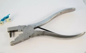 ALICATES DE PERFORACIÓN Y CORTE 1885 - Maquinista / Luthier / Herramienta de cuero   - Imagen 1 de 8