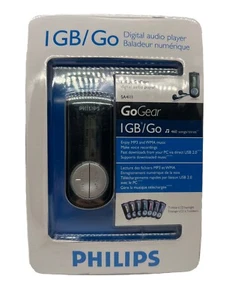 Reproductor de audio digital Philips sellado 1 GB/Go negro SA4111/37 reproductor de MP3 460 canciones - Imagen 1 de 15