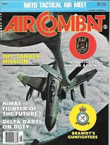 Air Combat V7 N3 1979 USAF A-7 Tigers NATO TDY Tanker Delta Dart RAF Brawdy - Picture 1 of 1