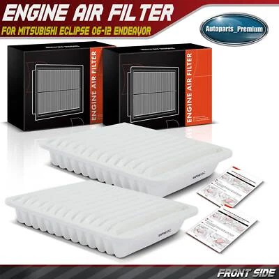 2x Engine Air Filter for Mitsubishi Eclipse 2006-2012 Endeavor Galant 2004-2012 - Image 1 of 4