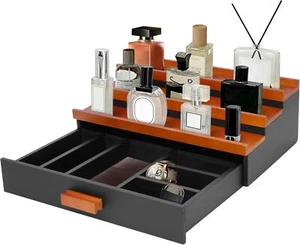 Yeshine Wooden Cologne Organizer for Men,3 Tier Cologne Stand,Cologne Holder - Picture 1 of 8