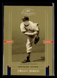 2005 Donruss Classics Bob Feller Timeless Tributes Gold /50 #246 FX6738 - Picture 1 of 2