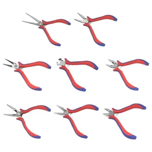 Mini Pliers DIY Small Jewelry Pliers Tools 5 Inches Diagonal Pliers Beading Tool - Picture 1 of 11