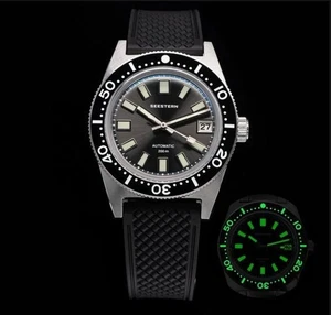 Seestern S404 62MAS homage Seiko NH35 automatic mens Dive watch - BNIB grey - Picture 1 of 13